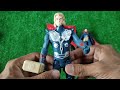 Marvel Spider Man Toy Collection unboxing, Captain America, Iron Man, ASMR Toys