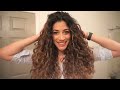 DIY DOUBLE UNICORN HAIR CUT -  HOW TO GET LAYERS IN CURLY HAIR