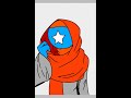 COUNTRYHUMANS: (Somalia & Kiribati): SPEEDPAINT! (Read description.)