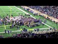 2019 Notre Dame and Navy Alma Mater