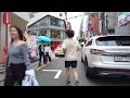 [4K] 😎😎가로수길 걷기좋은 주말오후 함께 걸어요#SEOUL/KOREA/City Stroll