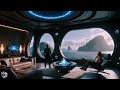 Interstellar Serenity: Relaxing in a Spaceship Oasis ✨🚀 Epic / Sci-fi Music 🎧