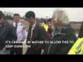 David Suzuki expresses his thoughts on oil spill clean up efforts in Gogama, Ont