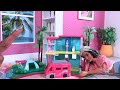Dolls for Dolls : DIY Mini BarbieLand Doll Room For Doll’s Dolls : Display & Store In The Walls?!