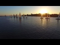 Phantom 3 Drone Sailboat Races in Marina Del Rey: Sunset Series 2015