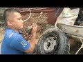 Making small truck tires/making roadside tires