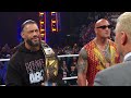 Rhodes & Rollins confront The Rock & Roman Reigns | WWE SmackDown Highlights 03/08/24 | WWE on USA