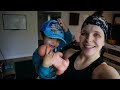Home Gym Session | Weights and Shadowboxing // Pregnant