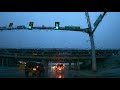 Drive in the Rain for Sleeping REAL FOOTAGE Rain Noise on Highway Rain sounds
