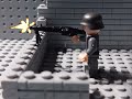 Lego WW2 Stop Motion Test 3: Shooting an MG 42 with Green Screen