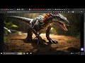 How To Create Awesome Images Of Dinosaur Velociraptor Using Chatgpt And Leonardo.AI   Velociraptor