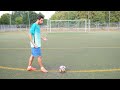 How to Shoot with the Instep, Outside Trivela/Inside of the Foot Tutorial /Football/Soccer