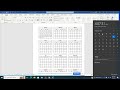 How to create a Year at a Glance Planner Calendar in Word