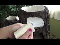 Part 2 DIY Stackable Fairy or Gnome House Using Texture Paint Interior Walls