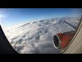 Easyjet A320: Takeoff From Berlin-Brandenburg With Cloud Surfing