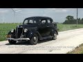 1936 Ford Flathead V8 Road Trip -- No Talking, No Music