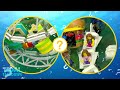 Lego Theme Park Tsunami - Dam Breach Experiment - Wave Machine vs Lego Roller Coaster