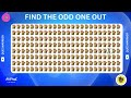 Find The Odd Emoji Out: Animals Edition | Easy, Medium, Hard