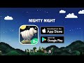 Nighty Night Farm WINTER 🐑 bedtime story app for kids and toddlers with animals calm lullaby music