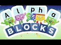 🎶 Sing with Alphablock I 🎶 | Letter of the Week | Learn to Spell | @officialalphablocks