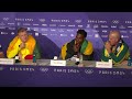 ROJE STONA WINS OLYMPIC DISCUS GOLD, BREAKS OLYMPIC RECORD AND 70M BARRIER | PRESS CONFERENCE