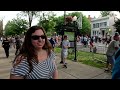 (4k) Broadway Belmont Party walk about Saratoga Springs, NY June 5th 2024  video 144 RJWheatonJr