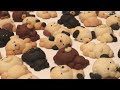 どうぶつスノーボールクッキーの作り方🍪animal snowboll cookies