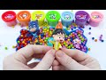 Satisfying Video | How To Make Rainbow Candy Bathtub With Mixing Beads | By ASMR House