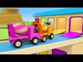 THE FLYING CARS FOR KIDS! Full episodes of Helper Cars cartoons for kids.