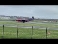 Cavok Air Antonov An-12B Take Off at Prestwick Airport