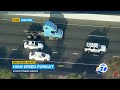 FULL CHASE: CHP chases BMW driver going over 100 mph on LA freeways