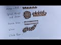 Henna Classes Day 1 | introduction to Basic Henna Elements | Henna Classes By Thouseens/ Learn henna