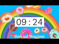 25 Minute Timer with Falling Donuts 2 (25 Subscribers Special!)