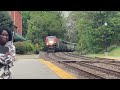 A lot of Train Action in Gaithersburg, MD