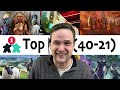Top 100 Board Games | #40-21 | With Mike