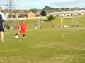 Amazing kid football genius... and no its not speeded up