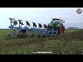 Ploughing on Dutch clay soil w/ FENDT 1050 & 9 furrow Lemken Diamant 16 | KMWP Farms
