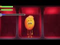 The Emoji Movie Final Battle with healthbars (Edited By @GabrielD2002)