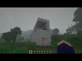 Building in the Rainy Jungle | 2 Block Wide House | Minecraft Free building