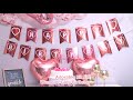 Rose Gold Birthday Decoration Kit for Women & Girls by KTDUO