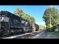 A Day Full of Trains - Railfanning Keolis, B&E, NS, and CSX Between Ayer and Shirley, MA on 10-8-23