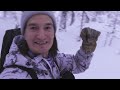 Winter capercaillie hunting in Inari, Lapland, Finland 2023 - The final moments | Toppjakt