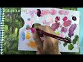 Learn to paint a forest quickly and easily