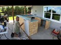 Building our house with NO experience in 20 minutes! TIMELAPSE! #barndo #barndominium #718
