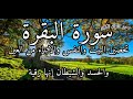 سورة البقرة لحفظ وتحصين المنزل وجلب البركة من أروع التلاواتSourah Baqara اللهم انصراهل فلسطين #