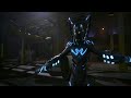 Blue Beetle Armor Weapons and Fighting Skills Compilation