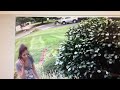 Manalapan, New Jersey Targeting Camera Footage of Front Porch and Perp Drive-by September 7, 2018