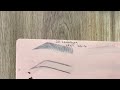 Permanent Makeup Training 6 - How to do microblading - Microblading Kaş tasarımı