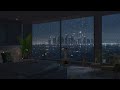 Night in New York - Rain and Thunder Sounds for Deep Sleep, Relaxation, and Stress Relief