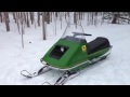 1973 John Deere 600 snowmobile walk around